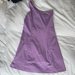 Out voices one shoulder athletic dress